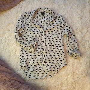 Forever 21 dinosaur button down